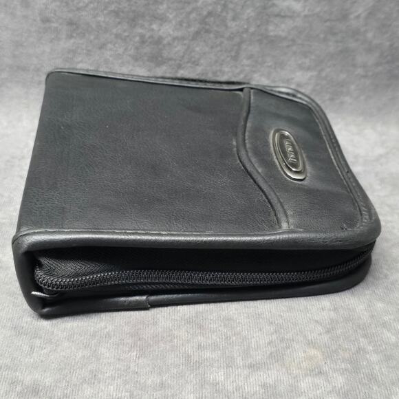 ICON Black CD Carrying Case Holds 32 DVD CD Music Movies & Inserts - Picture 2 of 9